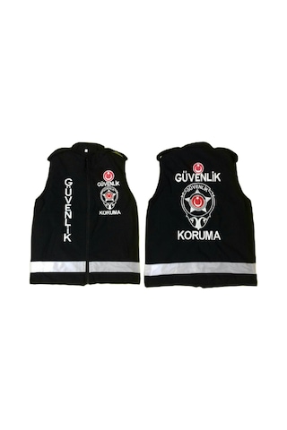 Tasarımı Mükemmel,özel Güvenlik Yeleği Sipariş Ver. Siyah