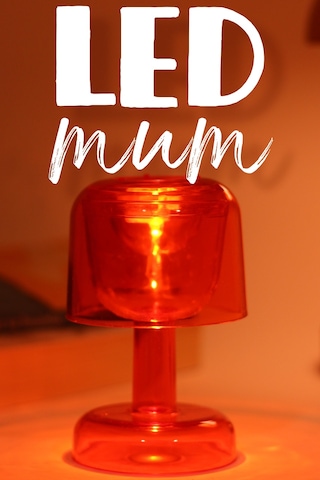 Led Mum İskandinav Tip Pil Dahil Dumansız Alev Ledli Yapay Dekoratif Mum Dekor Işığı Kırmızı Pt428 Kırmızı