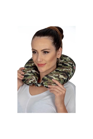 Viscofoam Colorful Ortopedik Seyahat Yastığı Visco Boyun Destekli Seyahat Yastığı - Kamuflaj | Ergo Travel