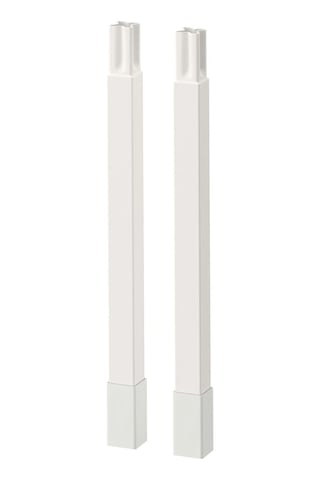Ikea Enhet 2'li Mobilya Ayağı 22-24,5 Cm Beyaz