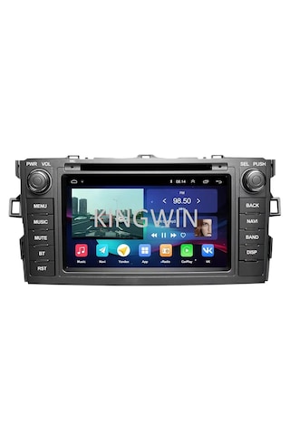 7 İnç Auris Uyumlu Android Carplay 4 Gb Ram 64 Gb Hafıza Multimedya Arka Kamera 7"