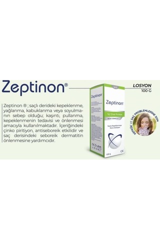 Zeptinon Kepeklenme Karşıtı Solisyon 3 x 100 ML