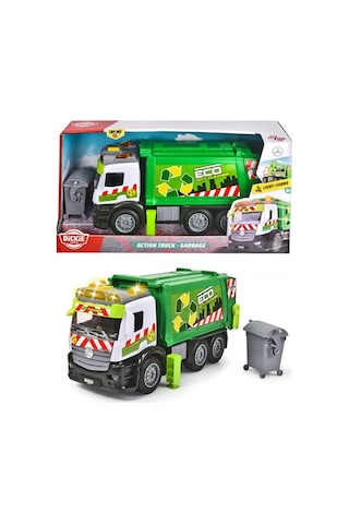 Dickie-Aksiyon Çöp Kamyonu 26Cm