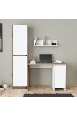 Umg Mobilya Ege-astira Çalışma Masası, Bilgisayar Masası Meşe