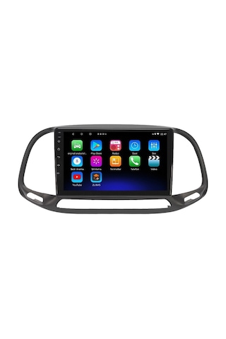 Fiat Doblo Yeni Kasa 4gb Ram 64gb Rom Carplay 8 Çekirdek Android Navigasyon Multimedya Teyp