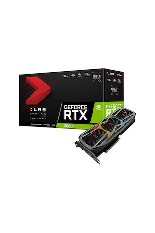 PNY NVIDIA GeForce RTX 3080 XLR8 Gaming Revel Epic-X RGB 10 GB GDDR6X 320 Bit Ekran Kartı