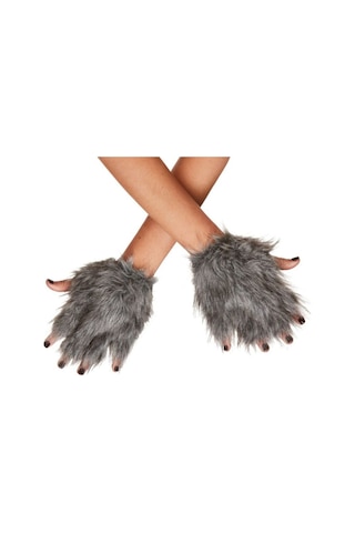 Kedi Pençesi Eldivenleri Cosplay Hayvan Pençesi Parmaksız Eldivenler Therians Pençesi Kürk Kostümü
