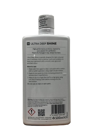 Autoglym Ultra Deep Shine Hızlı Wax Derinlik Veren Cila 500 Ml