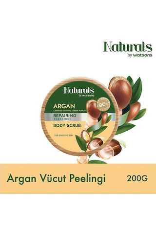 Naturals By Watsons Argan Vücut Scrub 200g