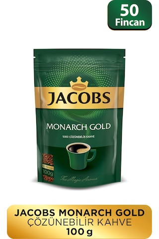 Jacobs Monarch Gold Granül Kahve 100 G