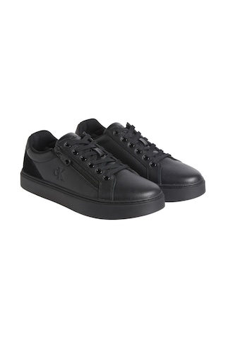 Erkek Classic Cupsole Laceup Zip Lth Ayakkabı Ym0ym014370gj Siyah