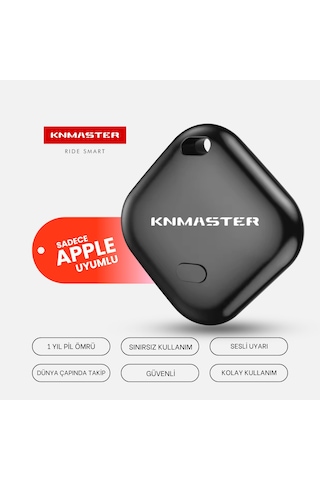 Knmaster Kntag 1 - 4'lü Paket Akıllı Siyah