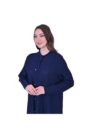 İnvee Nevrürlü Triko Hırka Lacivert-887 Lacivert