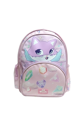 Me Team Cute Cat Sevimli Kedi Kız Çocuk Pembe Okul Çantası - Me25008 Pembe