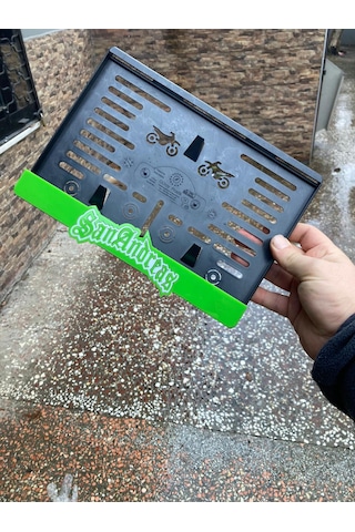 San Andreas Yeşil Pleksi Motor Plakalığı