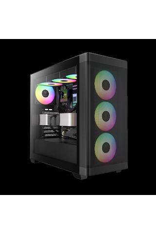 Gamdıas Athena M3, 2000w, Tempered Glass, Type-c, Mesh Ön Panel, Argb, Atx, Professional Gamıng Kas
