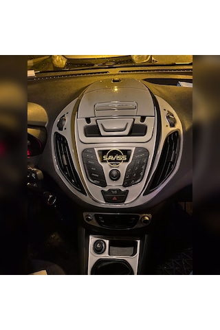 Ford Courier Full Set Gümüş Gri Torpido Maun Kaplama, Konsol Kaplama (Gümüş Gri)
