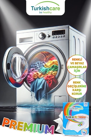 Turkishcare Renk Koruyucu Mendil 20'li