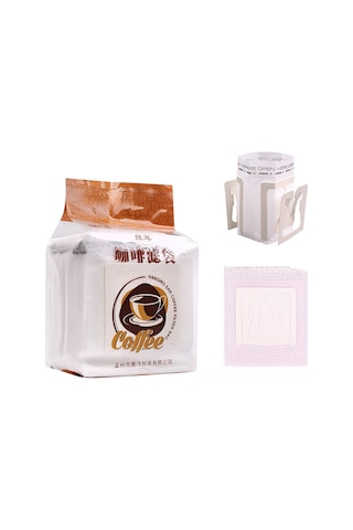 Yifomall Japon Kaliteli Materyal Gıda Seviyesi Filtre Kağıdı, Kolay Kullanımlı 50'li Paket El Filtre Kahve Çantası Ged0556 Diğer