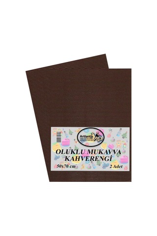 Oluklu Mukavva Renkli 50X70 2 Adet Artlantis Renkli Oluklu Mukavv