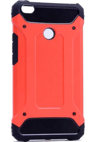 Kilifone - Xiaomi Mi Max / Mi Max 2 Uyumlu - Kılıf Çift Katman Koruyucu Crash Military Tank Kılıf - Kırmızı Kırmızı