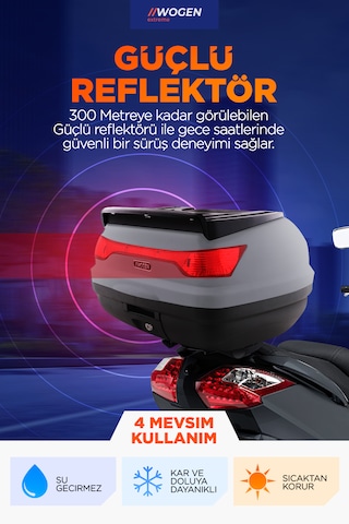 Wogen Wg52 Arka Çanta 52 L Basic Nardo Gri Nardo Gri