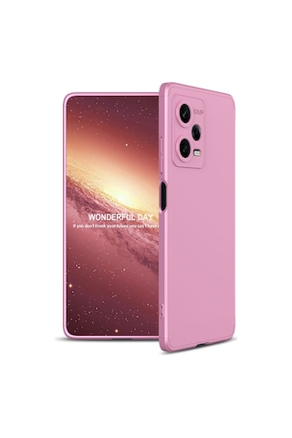 Xiaomi Redmi Note 12 Pro 5g Kılıf Zore Ays Kapak Rose Gold