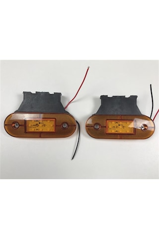 Replax Sarı Kasa Lamba 12V Sallamalı 6 Ledli Dorse Lambası TAS12VSD