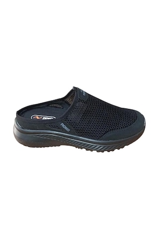 Noka Erkek Spor Terlik Memory Foam Tabanlı Siyah