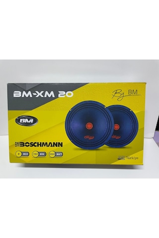 Boschmann Bm-xm20 20 Cm Midrange 1000 Watt Maximum Power 150 Watt Rms Power