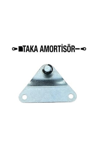 Gazlı Amortisör Montaj Braketi Ay Segmanlı Ø8 Pimli Krom