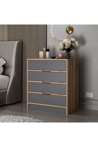 Elina Şifonyer 4ç - Dore Antrasit