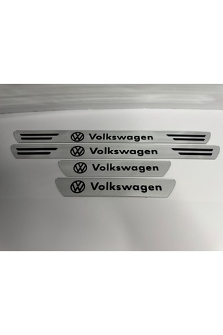 Volkswagen Grubu Uyumlu Kapı Eşiği Koruyucu Ön - Arka 4'lü Set