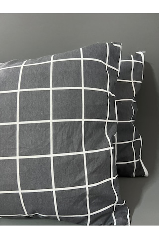 Pamuklu 2 Adet Fermuarlı 50x70 Yastık Kılıfı