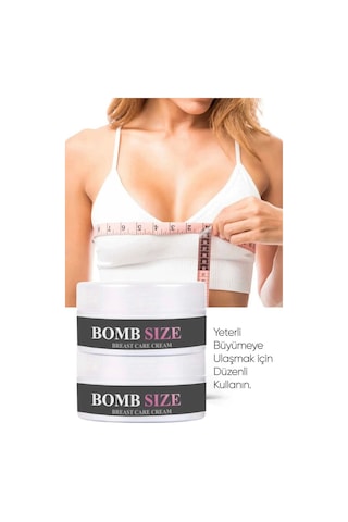 Bombsize Kadınlara Özel Göğüs Bakım Şekillendirici Sıkılaştırıcı Bakım Kremi 50 Ml X 3 Adet