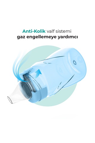Mamajoo Damlatmaz Eğitici Kulplu Bardak, 270 Ml, Powder Blue, 1 A Mavi