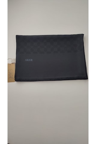Aker Siyah Elegance Monogram Şal Siyah