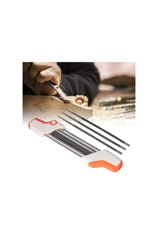 Lemestar Zıpkı Zincir Gırtlağı Tasarruflu Tasarımcı - Ahşapçılık Ve Bahçe Ekipmanları İçin Dayanıklı Araç Çelikli Zımpara Aleti 3/8 İn, 5.5 Mm