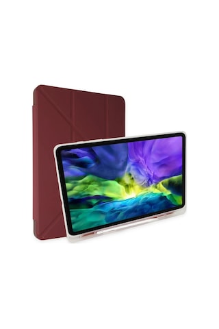 Newface - 362 - Apple iPad Uyumlu 9.7 2018 Kılıf Kalemlikli Mars Tablet Kılıfı - Glblseme - - Mor