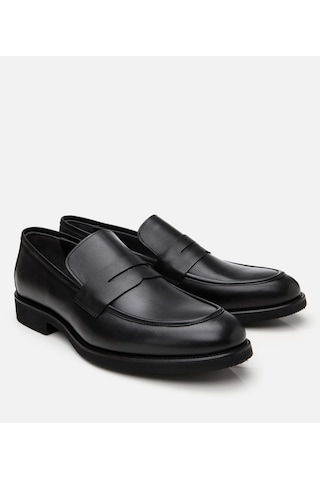 Hotiç Erkek Deri Siyah Hafif Tabanlı Loafer 02ayh308730a100 Siyah