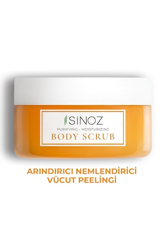 Sinoz Body Scrub Besleyici Arındırıcı Nemlendirici Vücut Peelingi 300 G