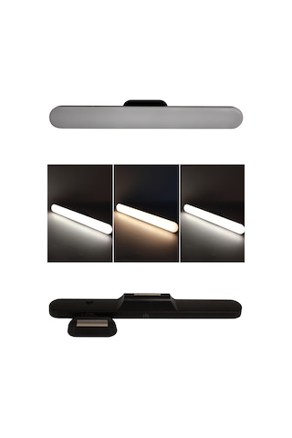 Usb Şarjlı Mıknatıslı Led Lamba Kablosuz Dokunmatik Led Işık Martı Led Aplik 3 Farklı Işık Rengi