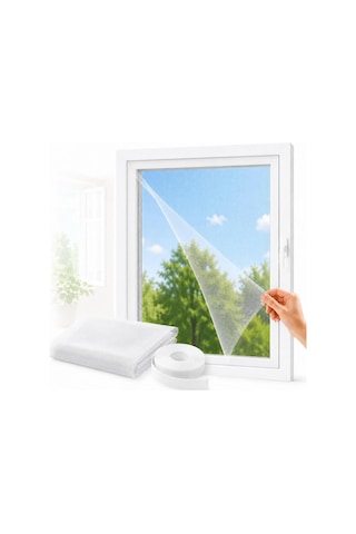 Lexroo Sogud Kayra 1 Li Set Pencere Sinekliği 130x150 Cm - Geniş Pencere İçin