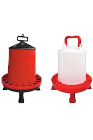 Nurdağ Hırdavat Omnixer Tavuk Suluğu 10 L + Tavuk Yemliği 12 L