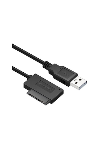 Usb 2.0 To 7+6 13 Pin Sata Laptop Cd/dvd Harici Bağlantı Kablo...
