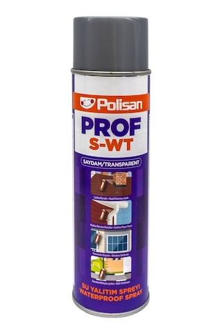 Polisan Prof S-WT Su Yalıtım Spreyi 500 ml - Şeffaf
