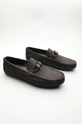 Gondol Erkek Hakiki Deri Klasik Loafer Siyah 40 Ttx.601169 Çok Renkli