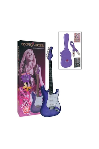 Valencia Gre1Kcpp Elektro Gitar Gypsy Rose Set (Gıgbag. Strap. S