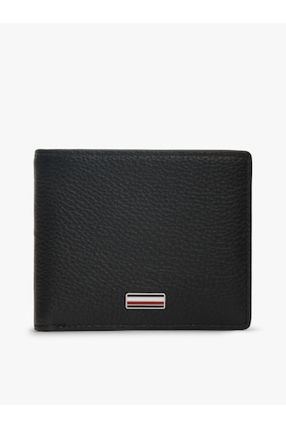 Tommy Hilfiger Th Central Mını Cc Wallet Erkek Siyah Cüzdan - Am0am14495