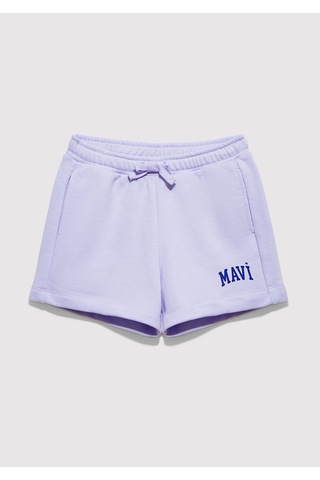 Mavi - Mavi Baskılı Mor Şort 7410002-70523